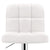 Set of 2 Noel Kitchen Bar Stools In White PU Leather