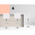 Set of 2 Noel Kitchen Bar Stools In White PU Leather