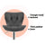 Set of 2 Ruby Kitchen Bar Stools In PU Leather Grey
