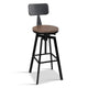 Artiss Rustic Industrial Metal Bar Stool