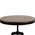 Artiss Elm Wood Round Dining Table - Dark Brown