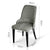 Artiss Set of 2 Fabric Dining Chairs - Grey - Decorly