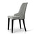 Artiss Set of 2 Fabric Dining Chairs - Grey - Decorly