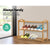 3 Tiers Bamboo Shelf Shoe Rack