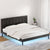 Artiss Bed Frame King Size LED Black RAVI