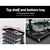 Giantz 90 Workshop Bin Storage Rack Stand