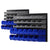 Giantz 60 Bin Wall Mounted Rack Storage Tools Garage Organiser Shed Work Bench - Decorly