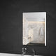 Cefito Single Door Bathroom Mirror Cabinet In White