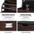 Artiss 12 Pairs Shoe Cabinet Organiser Wooden Storage Bench Stool