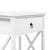 Set of 2 Bedside Tables In White