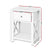 Wooden Bedside Table with Drawer in White