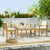 Gardeon Outdoor Sofa Set 4-Seater Acacia Wood Lounge Setting Table Chairs