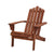 Gardeon Outdoor Sun Lounge Beach Chairs Table Setting Wooden Adirondack Patio Brown Chair