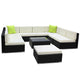 Gardeon 10PC Outdoor Furniture Wicker Lounge Set
