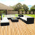 Gardeon 12PC Outdoor Furniture Wicker Lounge Set