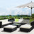 Gardeon 13PC Outdoor Furniture Wicker Lounge Set