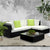 Gardeon 5PC Outdoor Furniture Sofa Set Wicker Garden Patio Pool Lounge - Decorly