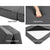 Giselle Bedding Double Size Folding Foam Mattress Portable Bed Mat Dark Grey - Decorly