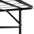 Artiss Foldable Double Metal Bed Frame - Black