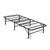 Artiss Foldable Single Metal Bed Frame - Black - Decorly