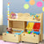 Keezi Kids Bookshelf Children Bookcase Toy Storage Box Organiser Display Rack