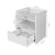 Artiss Bedside Table Drawer - White - Decorly