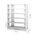 Artiss 6-Tier Shoe Rack Cabinet - White - Decorly