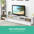 Artiss TV Stand Entertainment Unit with Drawers - White - Decorly