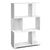 Artiss 3 Tier Zig Zag Bookshelf - White - Decorly