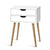 Artiss Bedside Tables Drawers Side Table Nightstand Wood Storage Cabinet White