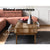 Artiss Coffee Table 2 Storage Drawers Open Shelf Scandinavian Wooden White - Decorly