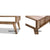 Artiss Coffee Table 2 Storage Drawers Open Shelf Scandinavian Wooden White - Decorly