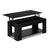 Artiss Lift Up Top Coffee Table Storage Shelf Black - Decorly