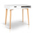 Artiss Wood Computer Desk with Drawers - White - Decorly