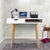 Artiss Wood Computer Desk with Drawers - White - Decorly