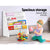 Keezi Kids Bookshelf Shelf Children Bookcase Magazine Rack Organiser Display - Decorly
