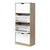 Artiss 48 Pairs Shoe Cabinet Rack Organiser Storage Shelf Wooden - Decorly