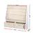 Keezi 4 tier Kids Bookshelf Wooden Bookcase Children Toy Organiser Display Rack