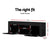Artiss 130cm RGB LED TV Stand Cabinet Entertainment Unit Gloss Furniture Black - Decorly