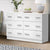 6-Drawer Chest of Drawers In White