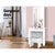 Artiss Dressing Table Mirror Stool Mirror Jewellery Cabinet Makeup Storage Desk - Decorly