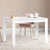 Artiss Dining Table 4 Seater Wooden Kitchen Tables White 120cm Cafe Restaurant