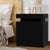 Bridge Beside Table With 2 Drawers In Black