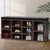 Artiss Shoe Cabinet Bench Shoes Storage Rack Organiser Shelf Cupboard Box Walnut - Decorly