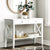 Hallway Console Table In White