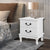 Kubi Bedside Table With 2 Drawers