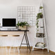5 Tier Display Corner Shelves In White