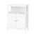 Buffet Sideboard Cabinet Kitchen Bathroom Storage Cupboard Hallway White Shelf - Decorly