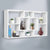 Artiss Floating Wall Shelf DIY Mount Storage Bookshelf Display Rack White - Decorly