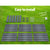 Greenfingers Garden Bed 2PCS 130X130X46CM Galvanised Steel Raised Planter